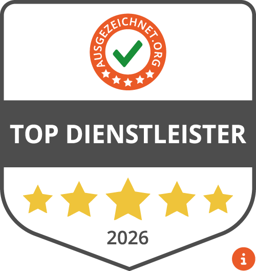 Ausgezeichnet Top Dienstleister
