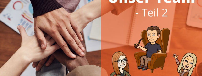 Ausgezeichnet.org stellt einen Teil des Teams vor, auf dem Bild sind die Bitmojis der Mitarbeiter zu sehen, die vorgestellt werden