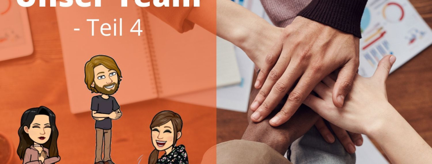 Ausgezeichnet.org stellt einen Teil des Teams vor, auf dem Bild sind die Bitmojis der Mitarbeiter zu sehen, die vorgestellt werden