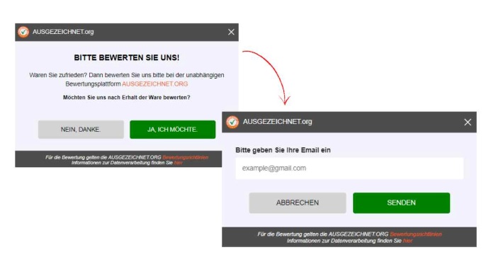 Review Collector Kundenansicht