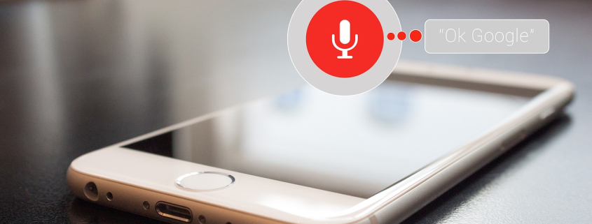 Voice Search Abbildung für Website Optimierung