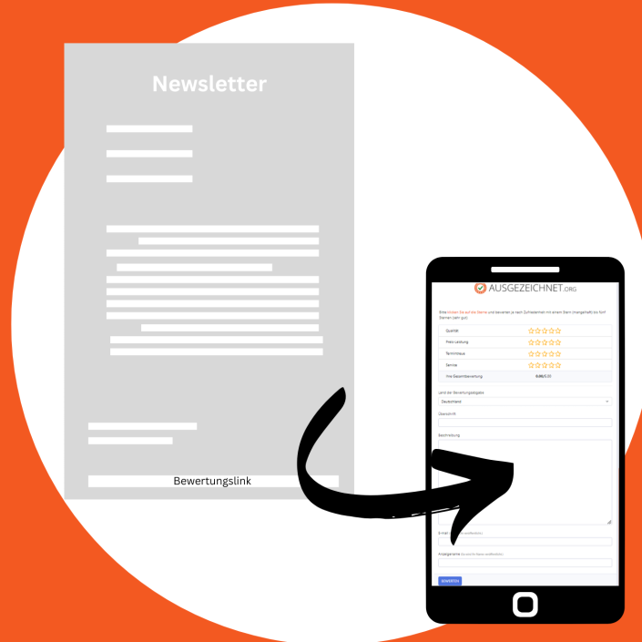 Bewertungen mit Newsletter sammeln