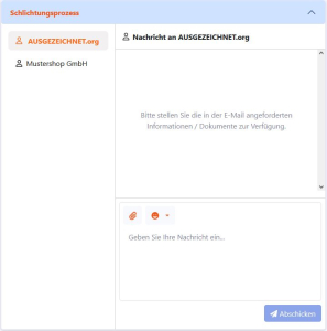 Lösung innerhalb der Mediation wurde gefunden und der Bewerter möchte seine Bewertung anpassen