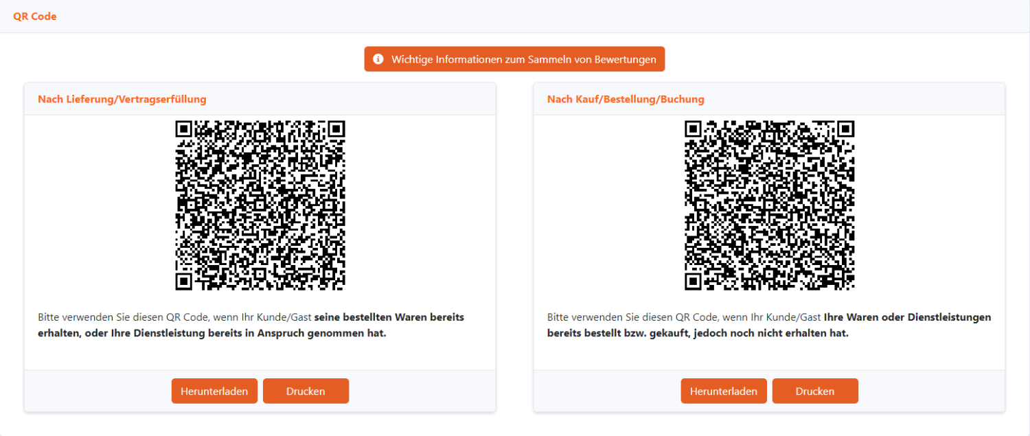QR Code Varianten