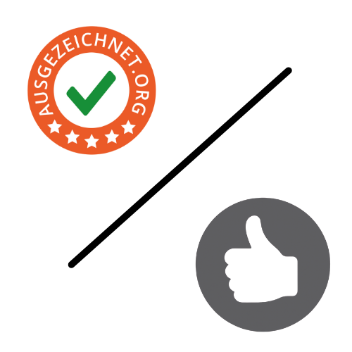 AUSGEZEICHNET.org vs. eKomi