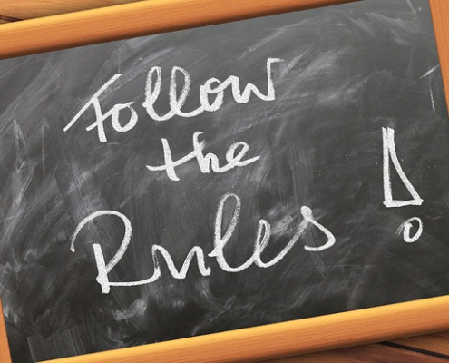 Richtlinien für die Abgabe einer Bewertung