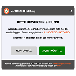 Bewertungen online mit Bewertungsanfrage nach Bestellung/Buchung sammeln