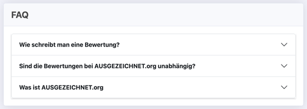 Öffentliches Profil