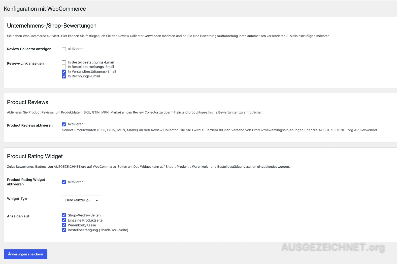 WooCommerce E-Mail Einstellungen