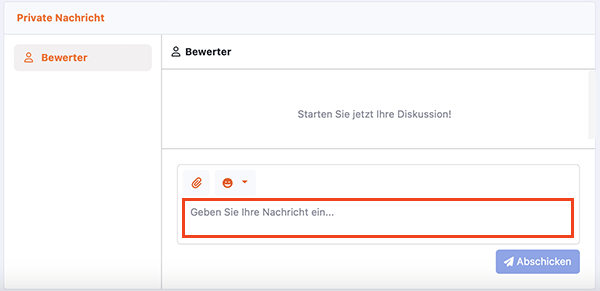 Schlichtungsverfahren Schritt 1